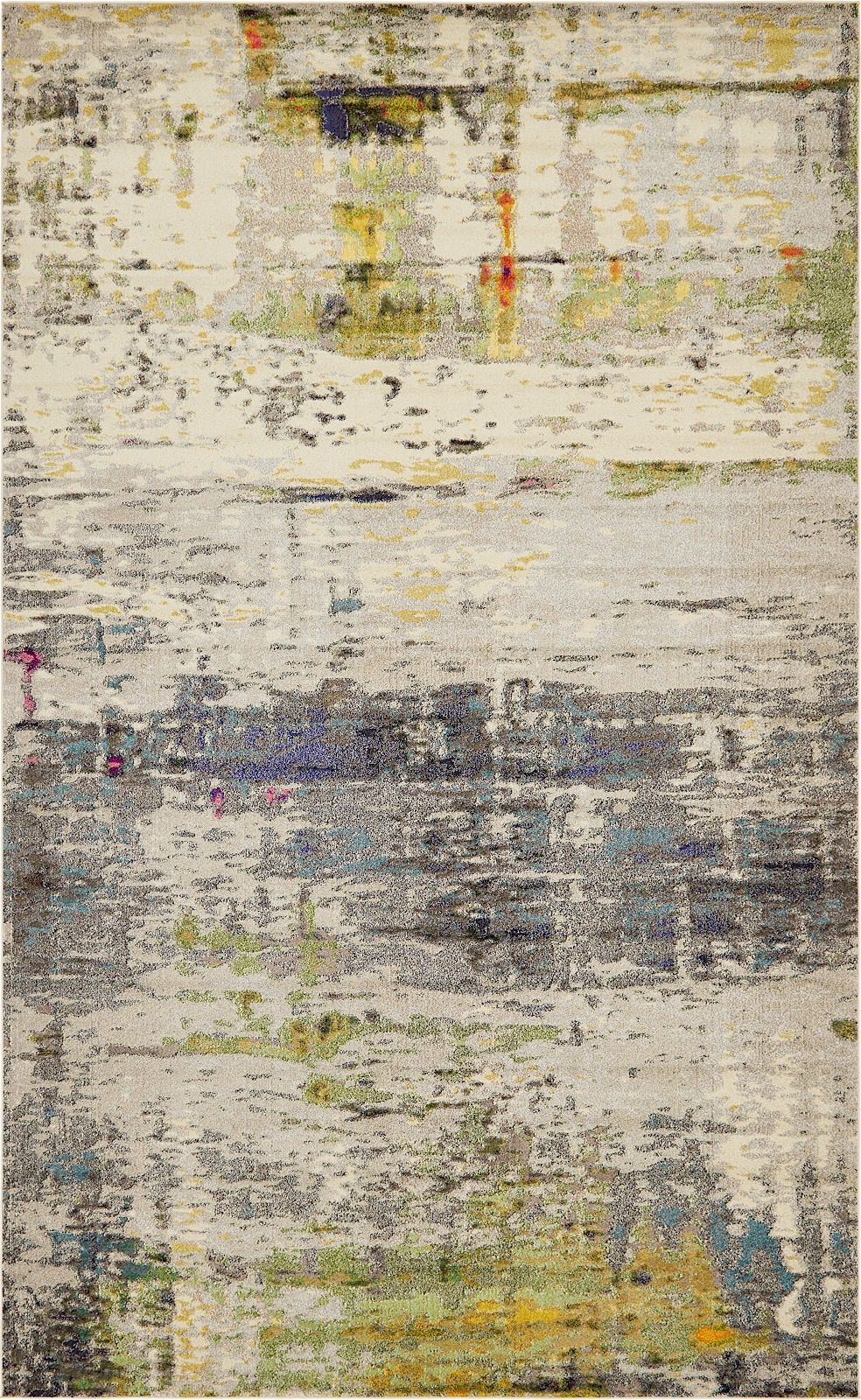 unique loom chromatic contemporary area rug collection