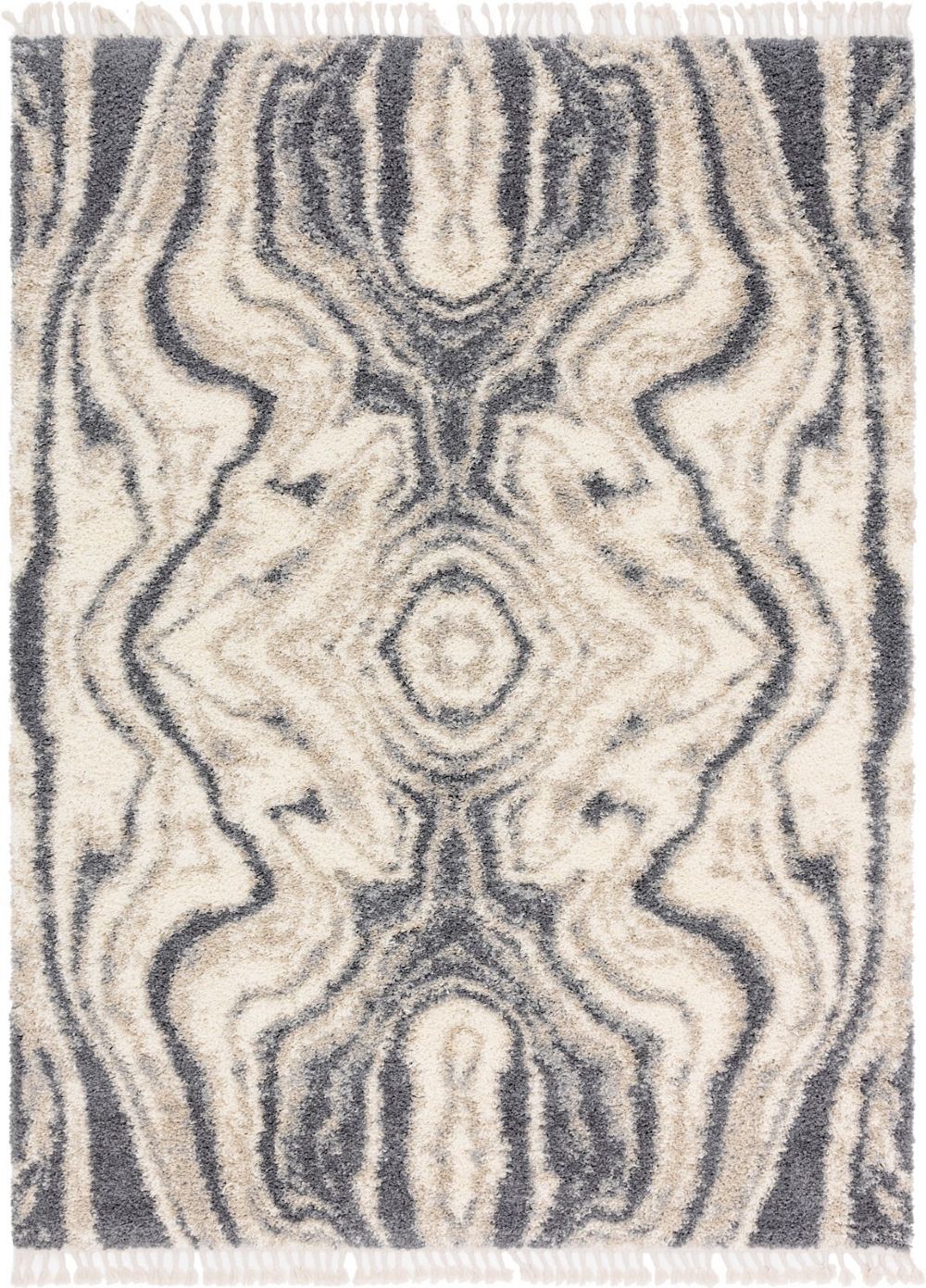 unique loom hygge shag shag area rug collection