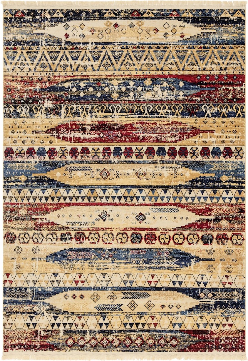 unique loom district traditional area rug collection
