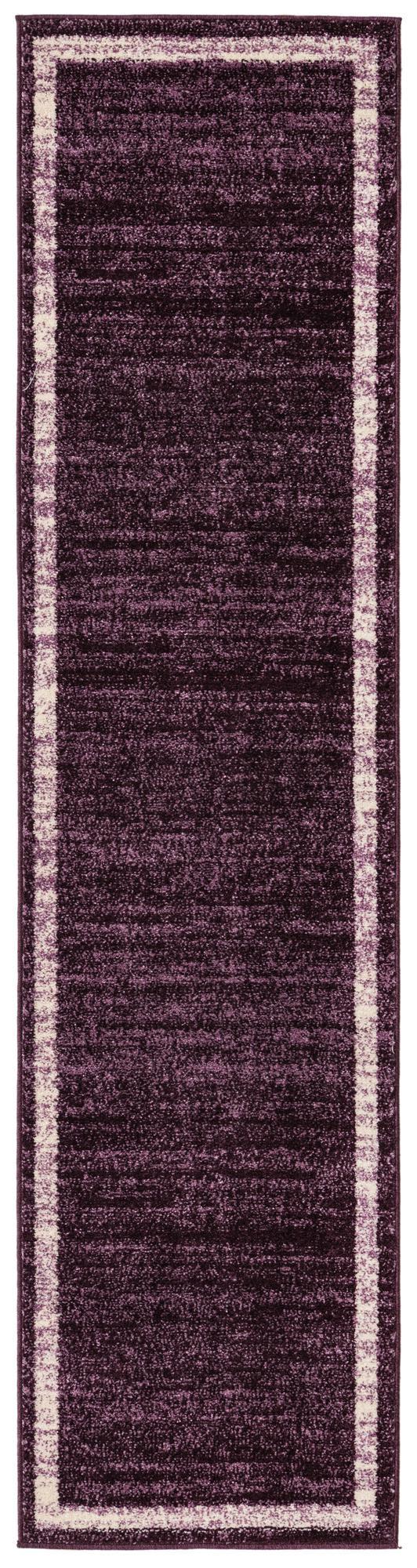unique loom del mar solid/striped area rug collection