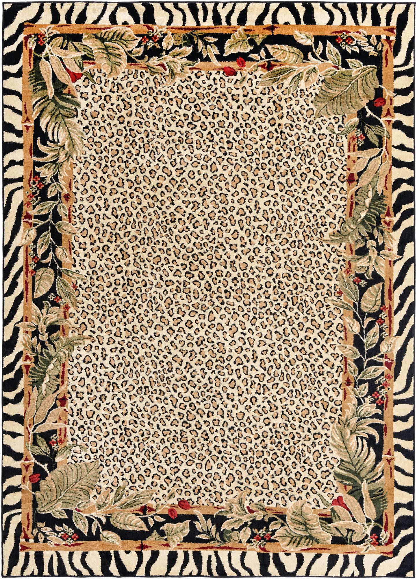 rugpal wild animal inspirations area rug collection